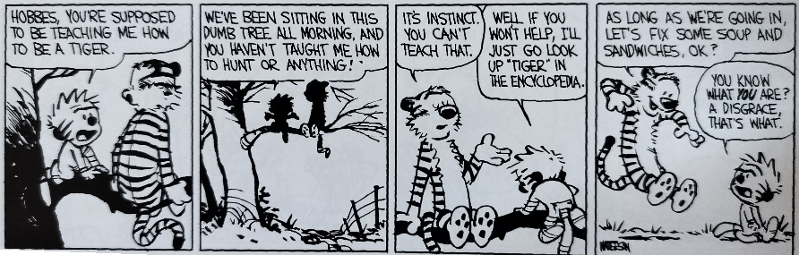 Calvin and Hobbes